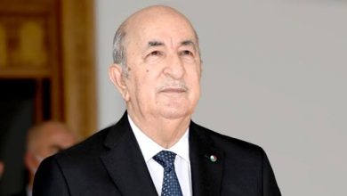 الرئيس الجزائري عبد المجيد تبون