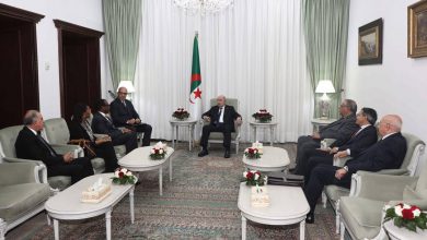 الرئيس الجزائري يستقبل رئيس مجموعة البنك الإفريقي للتنمية