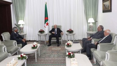 الرئيس الجزائري يستقبل سفير الجمهورية الصحراوية