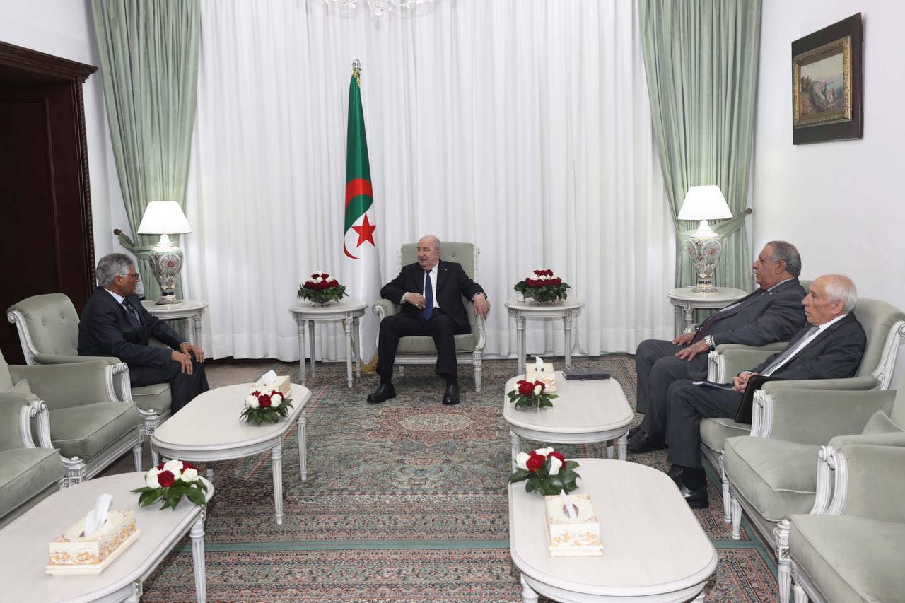 الرئيس الجزائري يستقبل سفير الجمهورية الصحراوية