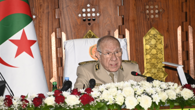 رئيس أركان الجيش الجزائري الفريق أول السعيد شنقريحة