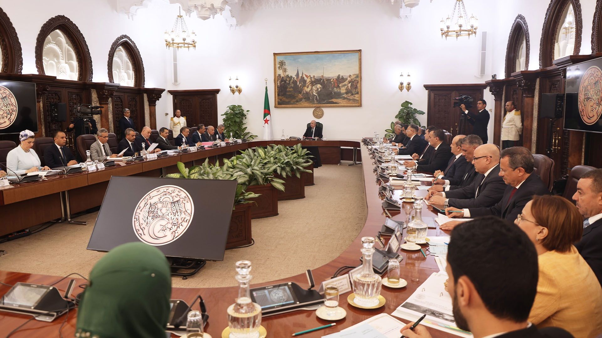 مجلس الوزراء الجزائري