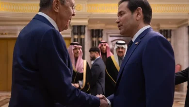 وزير الخارجية الروسي سيرغي لافروف، ونظيره الأمريكي ماركو روبيو