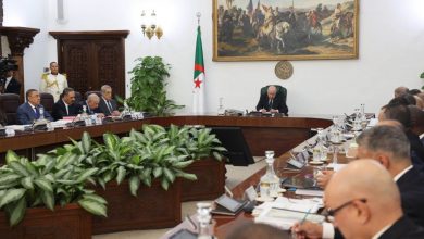 مجلس الوزراء الجزائري