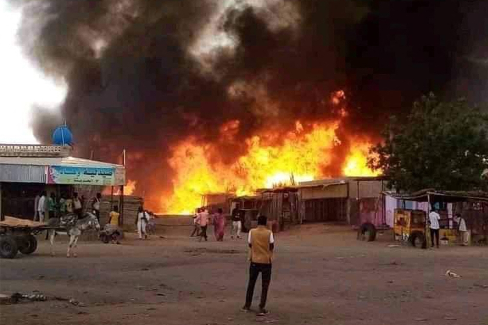 السودان: قوات الدعم السريع تقصف مخيم أبو شوك وتقتل 8 نازحين