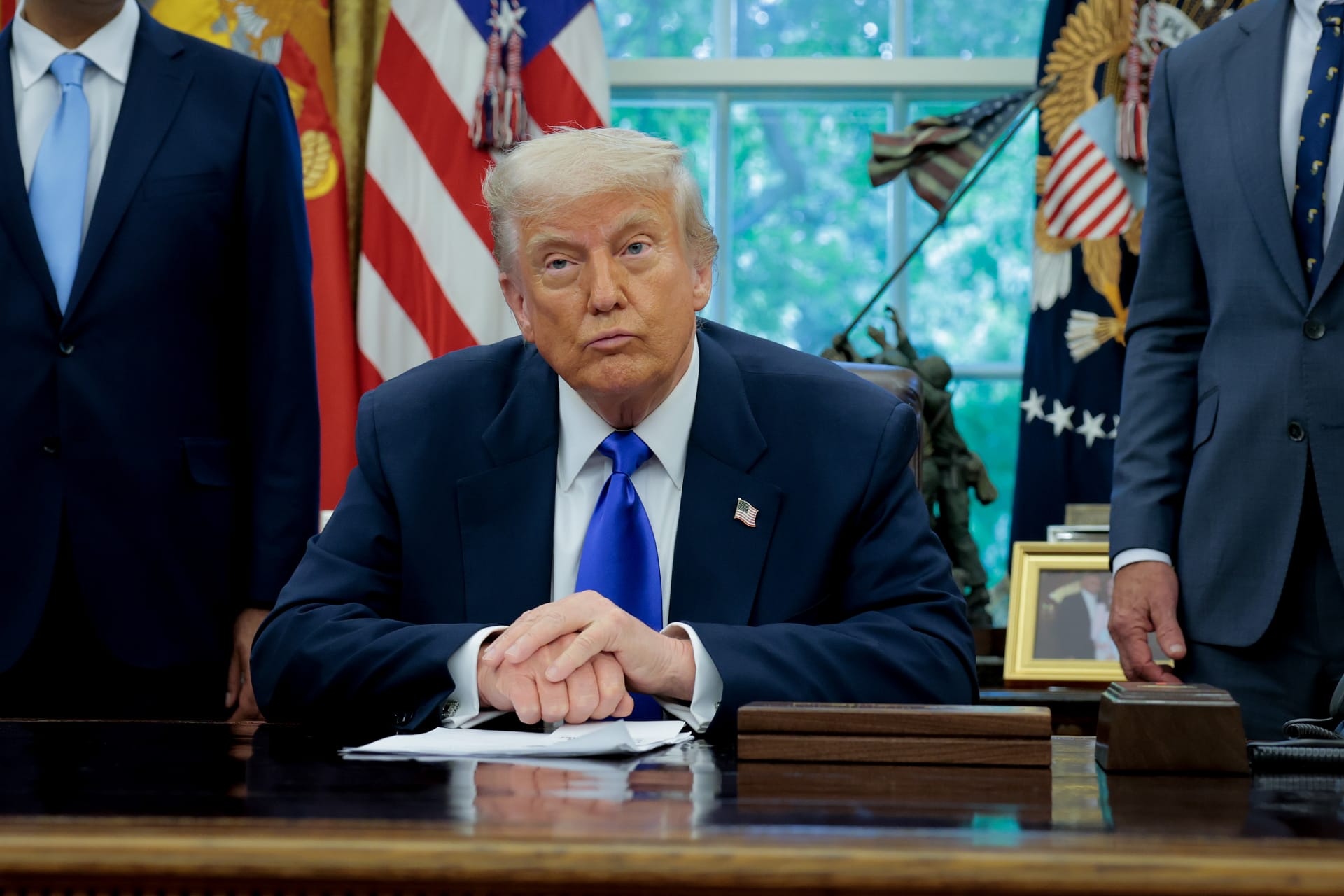 الرئيس الأمريكي دونالد ترامب