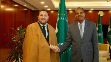 رئيس المفوضية الإفريقية والسفير الجزائري