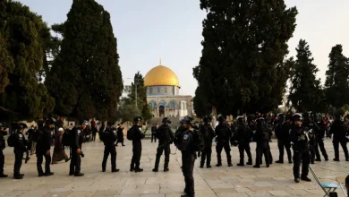 Zionist Forces Storm Al-Aqsa Mosque, Expel Worshippers and Impose West Bank Lockdown