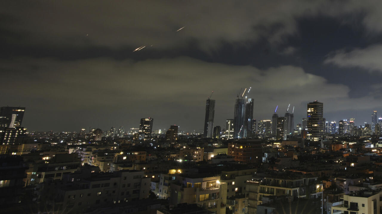 هجوم صاروخي إيراني على الأراضي المحتلة