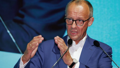 Germany’s Chancellor Urges Quick, Simple EU-U.S. Trade Deal