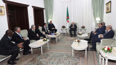 الرئيس الجزائري يستقبل وفدا عن شركة شيفرون الأمريكية