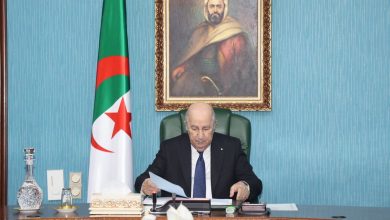 الرئيس الجزائري عبد المجيد تبون