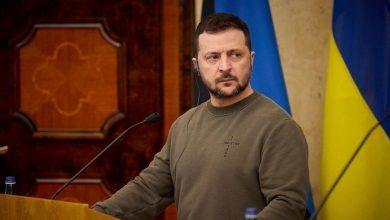 الرئيس الأوكراني فولوديمير زيلينسكي