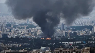 موقع في طهران يتعرض لقصف صهيوني