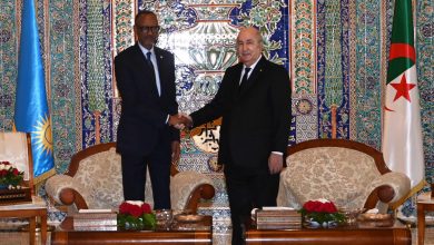 الرئيس الجزائري ونظيره الرواندي