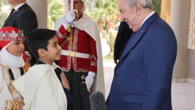 الرئيس الجزائري عبد المجيد تبون