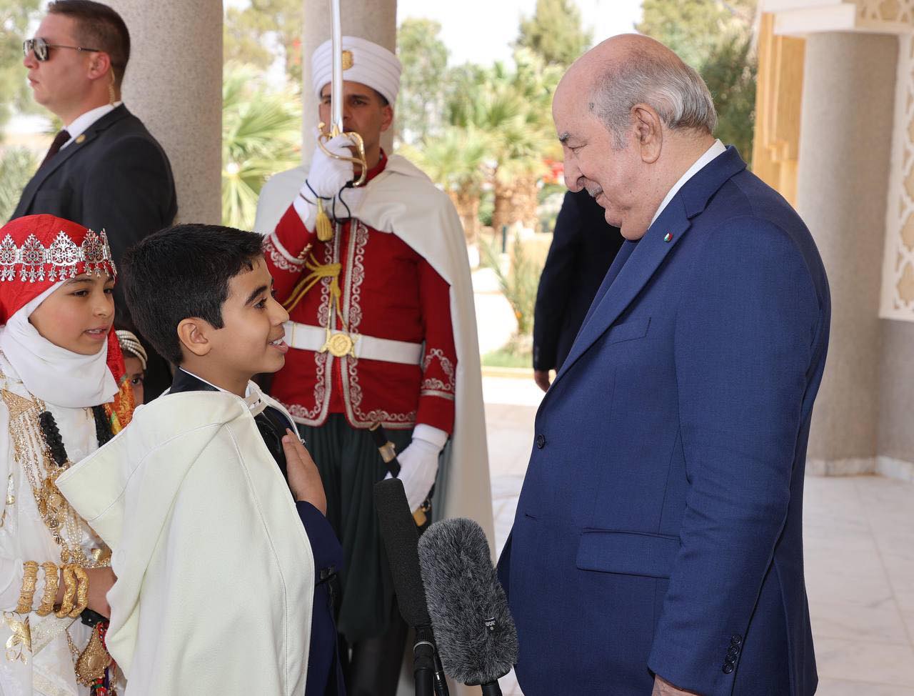 الرئيس الجزائري عبد المجيد تبون