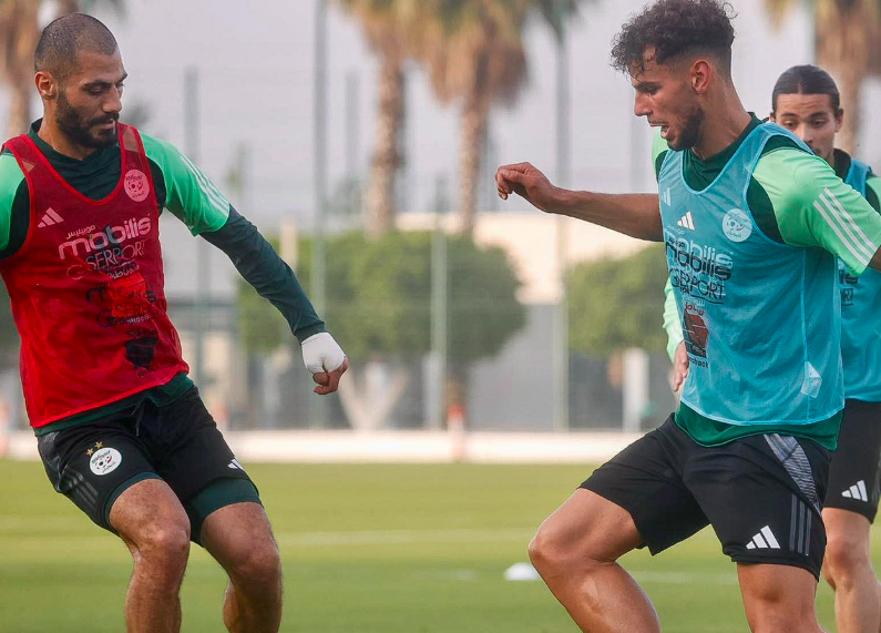 منتخب الجزائر يستأنف تحضيراته لمواجهة السويد
