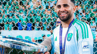 محرز يتوج بجائزة أفضل لاعب في دوري أبطال آسيا للنخبة بتصويت الجماهير