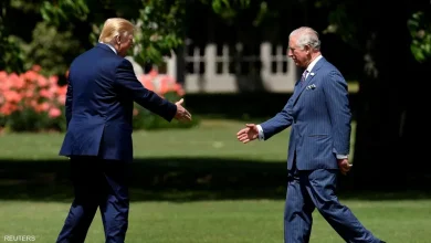 دونالد ترامب وتشارلز الثالث