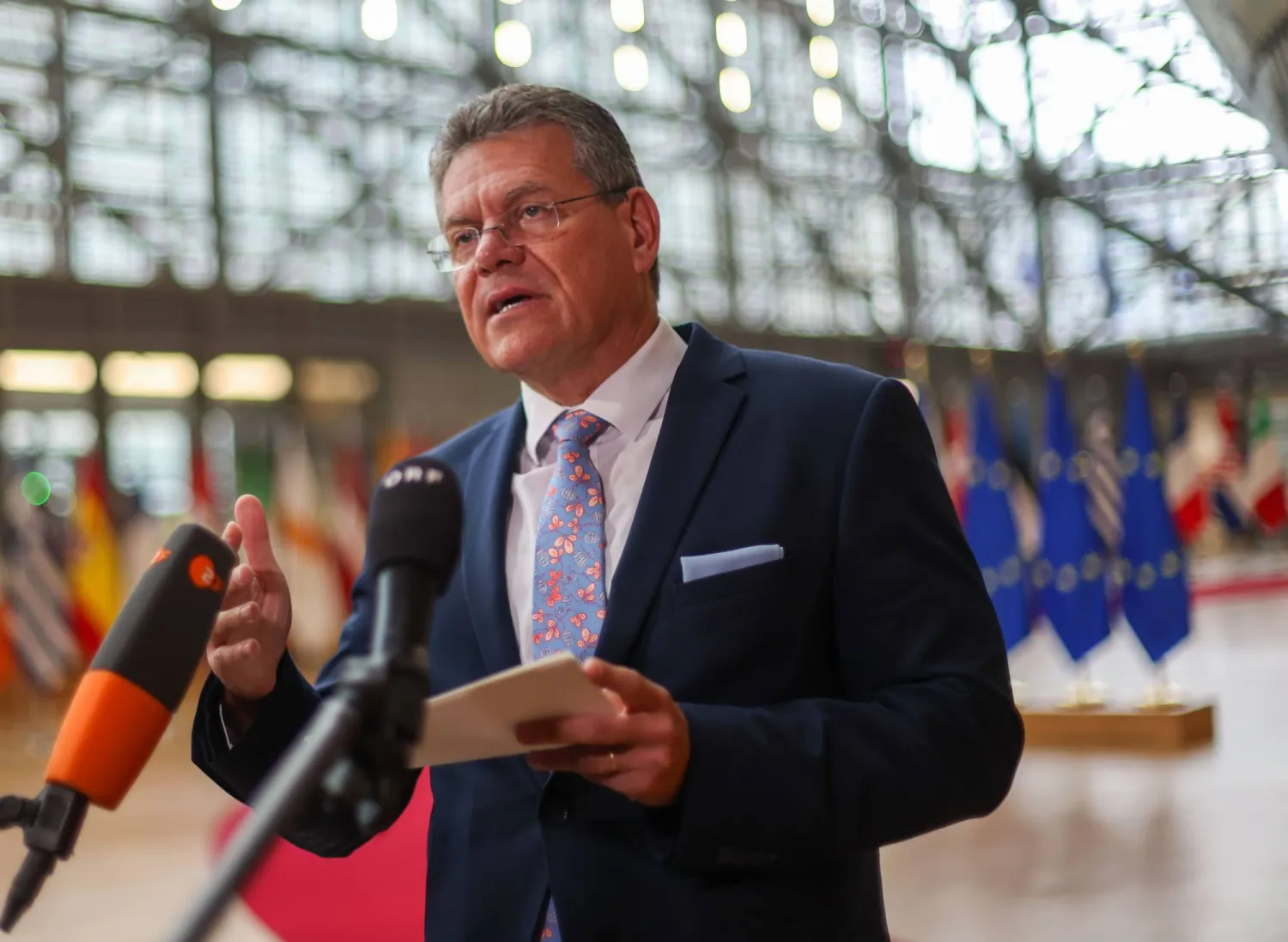 مفوّض التجارة في الاتحاد الأوروبي ماروس سيفكوفيتش