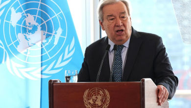 الأمين العام للأمم المتحدة أنطونيو غوتيريش