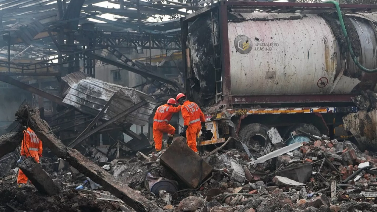 Deadly Explosion at Chemical Plant in Southern India Kills at Least 35