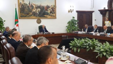 مجلس الوزراء الجزائري