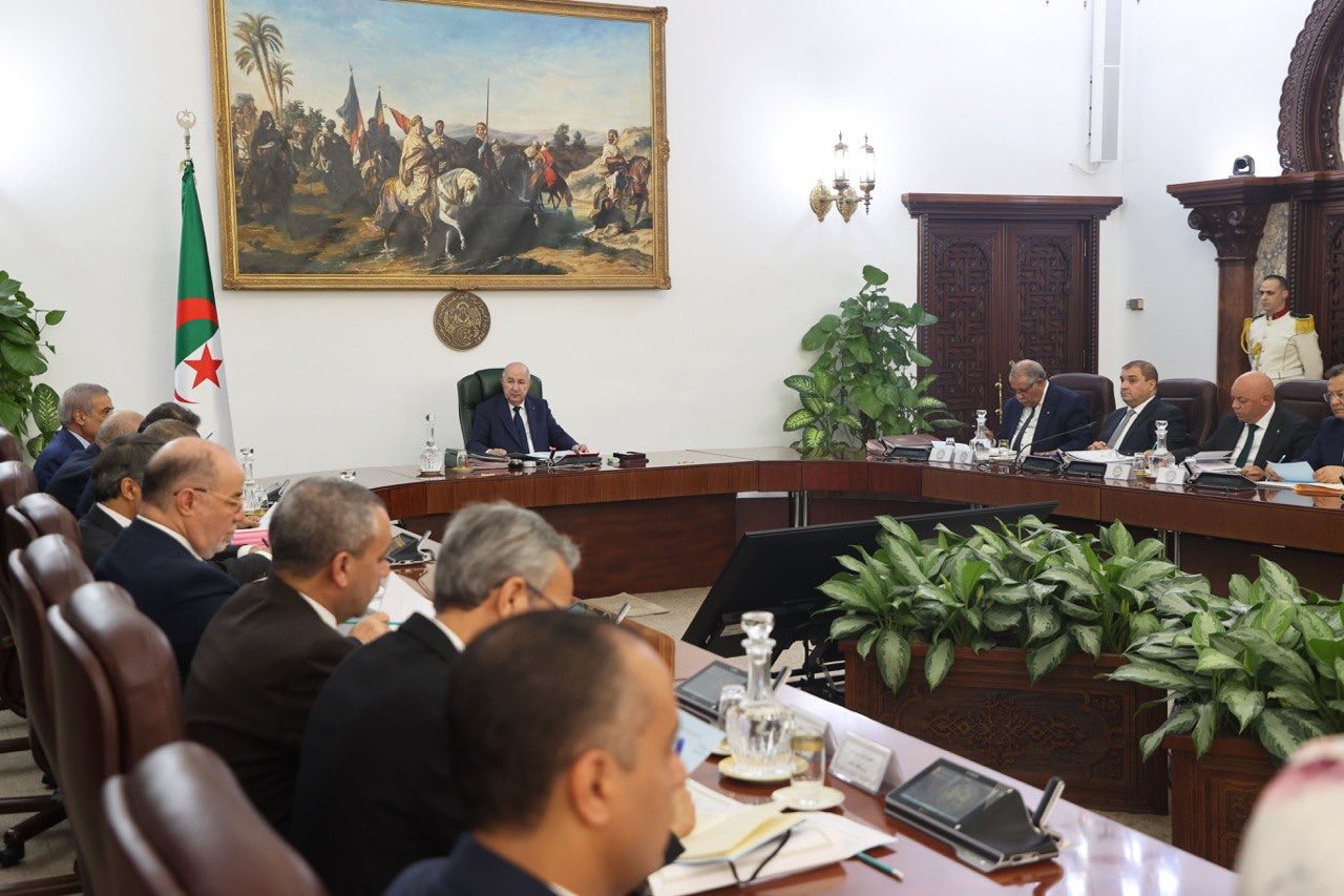 مجلس الوزراء الجزائري