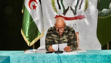 الرئيس الصحراوي ابراهيم غالي
