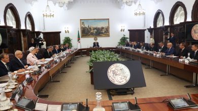 مجلس الوزراء الجزائري