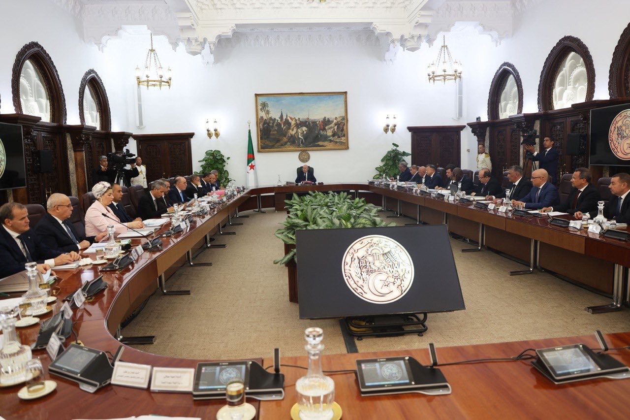 مجلس الوزراء الجزائري