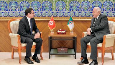 أحمد عطاف يستقبل السفير التونسي