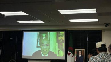 كاتب الدولة لدى وزير الخارجية الجزائري يشارك في لقاء افتراضي مع الجالية