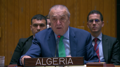 ممثل الجزائر الدائم لدى الأمم المتحدة، عمار بن جامع،