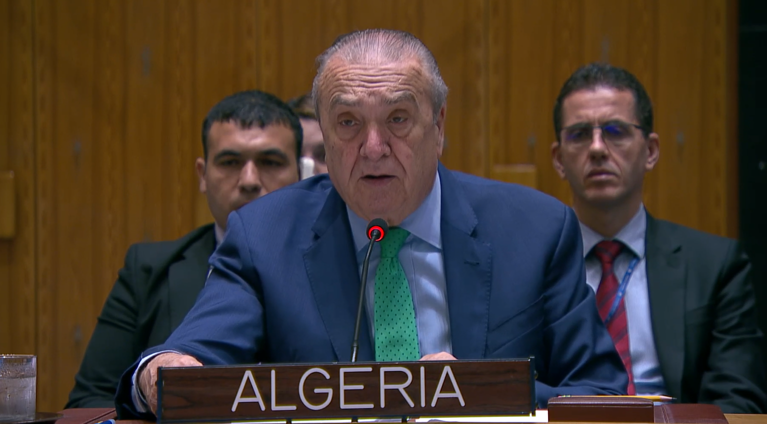 ممثل الجزائر الدائم لدى الأمم المتحدة، عمار بن جامع،