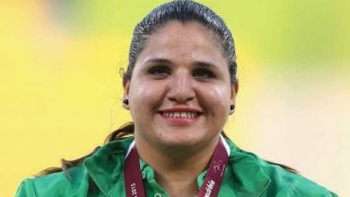 نسيمة صيفي تفوز بمسابقة رمي القرص في الجائزة الكبرى لألعاب القوى