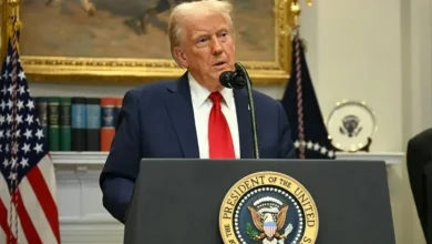 الرئيس الأمريكي دونالد ترامب