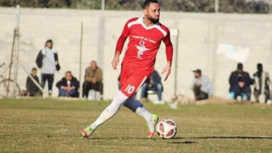 استشهاد لاعب وسط شباب المغازي مهند اللي إثر قصف إسرائيلي مباشر على منزله في غزة