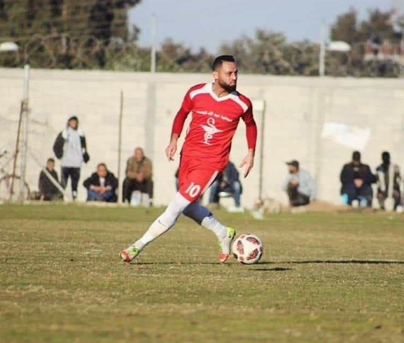 استشهاد لاعب وسط شباب المغازي مهند اللي إثر قصف إسرائيلي مباشر على منزله في غزة