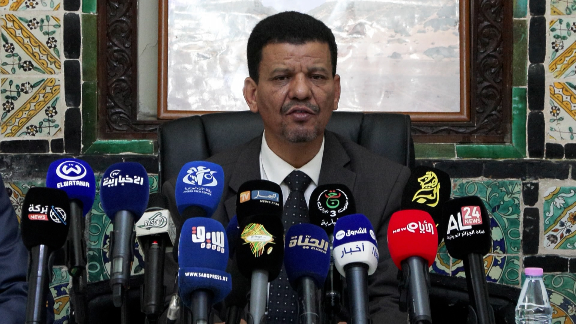 وزير الخارجية والشؤون الأفريقية للجمهورية العربية الصحراوية الديمقراطية، محمد يسلم بيسط