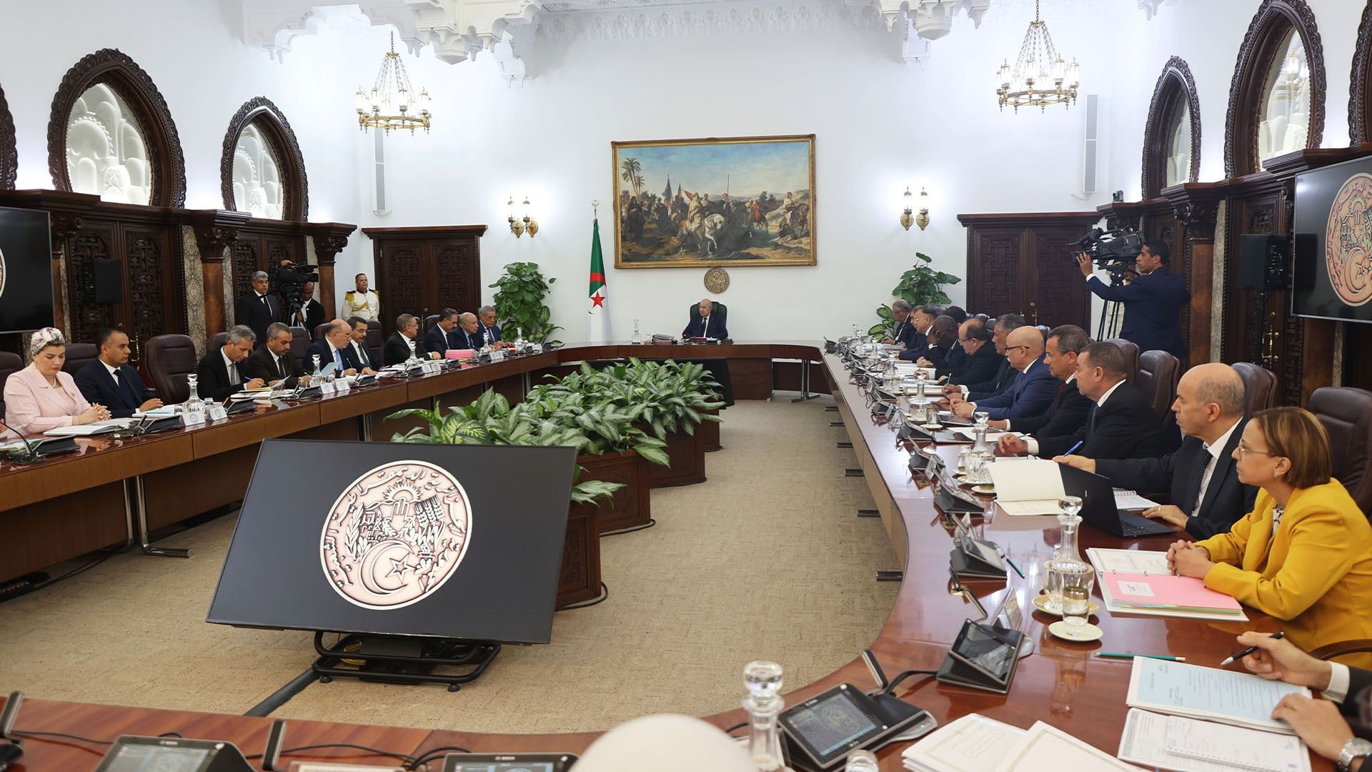 مجلس الوزراء الجزائري