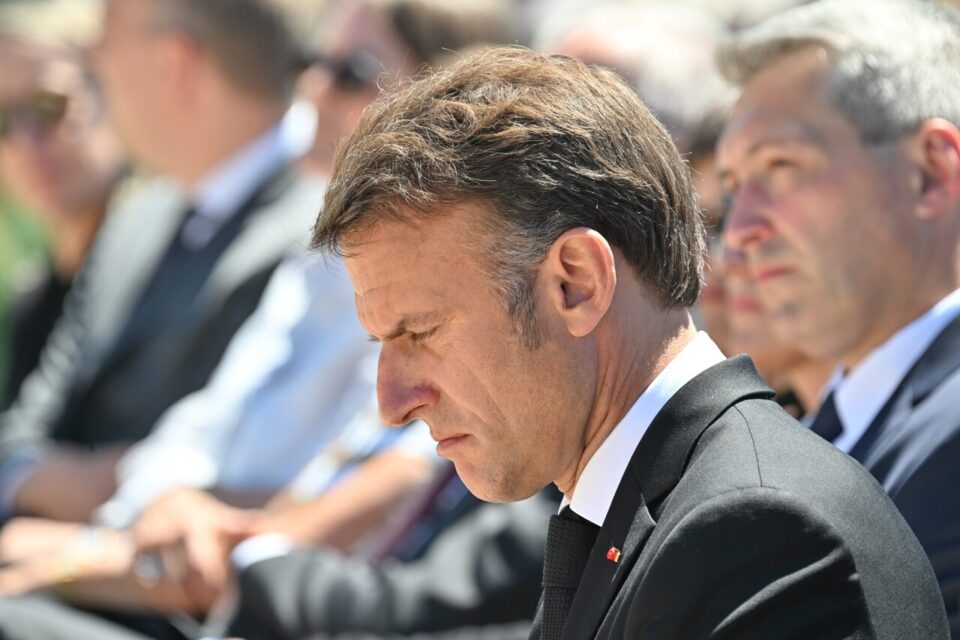 الرئيس الفرنسي إيمانويل ماكرون