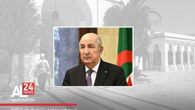 الرئيس الجزائري عبد المجيد تبون