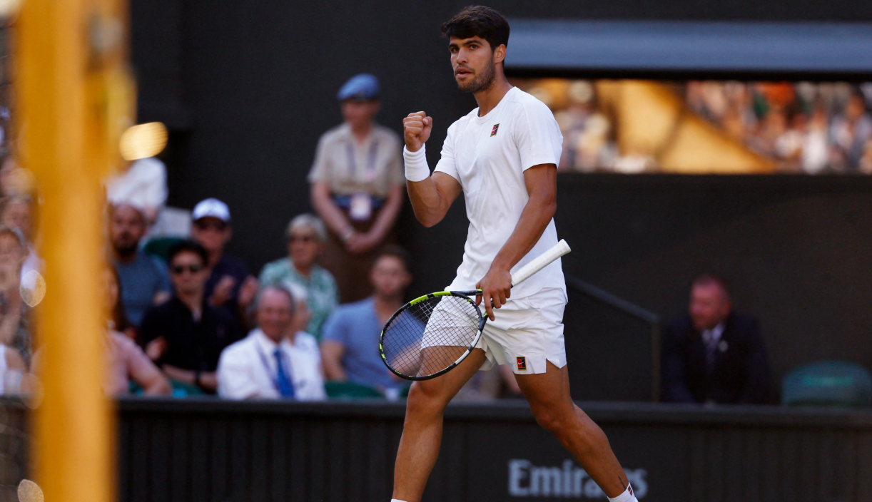 كارلوس ألكاراز يبلغ نصف نهائي بطولة ويمبلدون للتنس