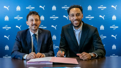 الغابوني أوباميانغ يعود إلى أولمبيك مارسيليا