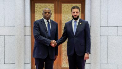 أحمد الشرع وديفيد لايمي