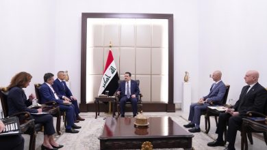 محمد شياع السوداني وستيفن فاجن