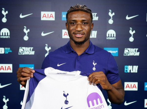 توتنهام يتعاقد مع الغاني محمد قدوس لـ 6 مواسم