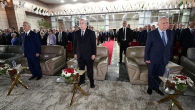 الرئيس الجزائري يترأس حفل استقبال بالنادي الوطني للجيش